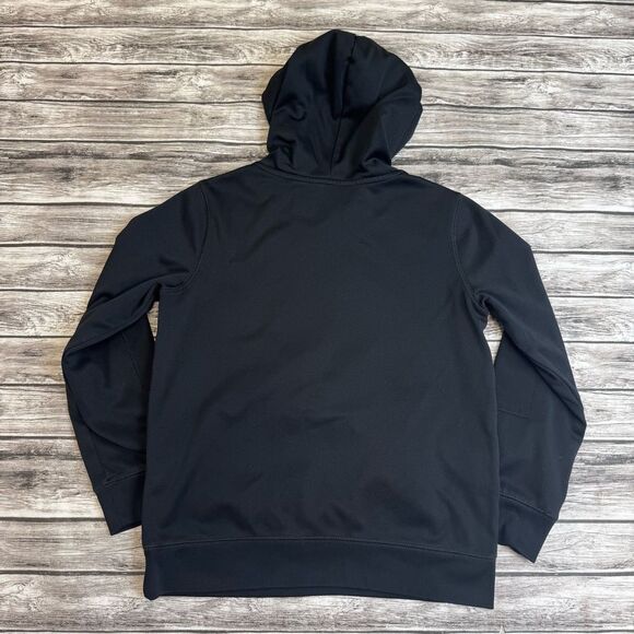 Lands End Youth Kids Boys NASA Hoodie Black Blue White Red L LG Large 10-12 Cozy - Picture 2 of 13